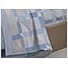 Completo Lenzuola Flanella Linea Supereuropa 100% Cotone Disegno Atene 7879 Singolo Azzurro - Foto miniatura 2