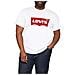 Levi's B&t Graphic Tee T-shirt, Big Co Bw White, Xxx-large Uomo - Foto miniatura 1