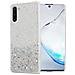 Custodia Compatibile Con Samsung Galaxy Note 10 In Trasparente Con Glitter - Coperchio Protettivo In Silicone Tpu Flessibile Con Glitter Scintillanti - Foto miniatura 1