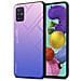 Custodia Compatibile Con Samsung Galaxy A51 4g / M40s In Rosa - Blu - Coperchio Protettivo Bicolore In Vetro Temperato E Silicone Tpu - Foto miniatura 1