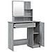 Set Tavolo Da Toeletta Grigio Sonoma 86,5x35x136 Cm - Foto miniatura 10