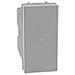 Pulsante Assiale 1p (no) 10a 250 Vac 1 Modulo Grigio Serie Matixgo - Bticino Jg4055 - Foto miniatura 1
