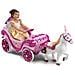 Carrozza Con Cavallo Elettrica Delle Principesse Disney - Foto miniatura 1