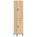 Credenza Rovere Sonoma 34,5x34x180 Cm In Legno Multistrato - Foto miniatura 2