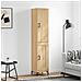 Credenza Rovere Sonoma 34,5x34x180 Cm In Legno Multistrato - Foto miniatura 1