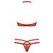 Set Di Lingerie 838-set-3 Rosso Taglia S /m (2 Pcs) - Foto miniatura 2