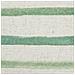 Set Di 2 Cuscini Kafra 30 X 50 Cm Verde A Strisce - Foto miniatura 2