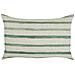 Set Di 2 Cuscini Kafra 30 X 50 Cm Verde A Strisce - Foto miniatura 10