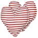 Set Di 2 Cuscini Rubia Cotone 45 X 45 Cm Rosso A Strisce - Foto miniatura 7