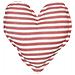 Set Di 2 Cuscini Rubia Cotone 45 X 45 Cm Rosso A Strisce - Foto miniatura 8