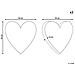 Set Di 2 Cuscini Rubia Cotone 45 X 45 Cm Rosso A Strisce - Foto miniatura 10