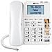 Telefono Fisso Amplificato Tasti Foto E Sos Segreteria Telefonica, Bianco - Foto miniatura 1