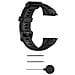 Cinturino Per Orologio In Silicone Garmin Instinct 2 Black - Foto miniatura 1