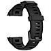 Cinturino Per Orologio In Silicone Garmin Instinct 2 Black - Foto miniatura 3