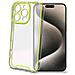 Apple Iphone 16 Pro Custodia In Tpu Trasparente Con Bordi Che Si Illuminano Al Buio Di Giallo - Foto miniatura 1