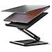 Supporto Da Tavolo Per Laptop Pieghevole In Alluminio, Nero - Foto miniatura 1