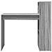 Scrivania Grey Sonoma Legno ingegnerizzato, laminato Medio - Foto miniatura 5
