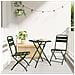 Sedia da Giardino Pieghevole 2 pcs Verde Scuro 42x52x82 cm Acciaio Verniciato - Foto miniatura 2