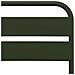 Sedia da Giardino Pieghevole 2 pcs Verde Scuro 42x52x82 cm Acciaio Verniciato - Foto miniatura 9