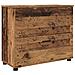 Set di mobili per il bagno 5 pcs Legno vecchio 30 x 35 x 192 cm - Foto miniatura 1