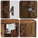 Set di mobili per il bagno 5 pcs Legno vecchio 30 x 35 x 192 cm - Foto miniatura 6