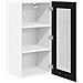 Armadio pensile Riga 2 pcs Rovere Nero 40 x 31 x 80 cm - Foto miniatura 5