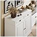 Sobuy Scarpiera Salvaspazio Con 2 Porte E 2 Cassetti, Bianca, Capacità 74 Kg - Foto miniatura 2