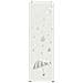 Supporto per Ombrellone Bianco 15.5 x 15.5 x 49 cm Metallo - Foto miniatura 4