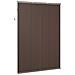 Tenda Veneziana Marrone Scuro con Motivo 213 x 130 cm PVC - Foto miniatura 6