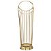 Portaombrelli Glam Stick In Ferro Oro Con Struttura A Fili 25,5x18,5x60 Cm - Foto miniatura 2