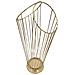 Portaombrelli Glam Stick In Ferro Oro Con Struttura A Fili 25,5x18,5x60 Cm - Foto miniatura 6