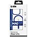 TEMAGCOL1661PB custodia per cellulare 16 cm (6.3") Cover Blu, Trasparente - Foto miniatura 2