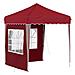 Tenda per feste a pop-up 195 x 195 x 245 cm Borgogna - Foto miniatura 1
