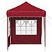 Tenda per feste a pop-up 195 x 195 x 245 cm Borgogna - Foto miniatura 6