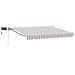 Cornice per Tenda Manuale con LED 3 x 2,5 m - Foto miniatura 1