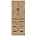Set di armadi 2 pcs Rovere Artigianale 66 x 34,5 x 87 cm - Foto miniatura 4