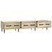 Mobile TV Rovere Sonoma 147 x 34,5 x 30 cm Legno ingegnerizzato - Foto miniatura 3