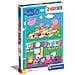 Peppa Pig Supercolor 2 x 60 Puzzle 60 pz Cartoni - Foto miniatura 1
