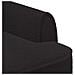 Loveseat con bottoni imbottiti Nero 117 x 67 x 77 cm Bouclé - Foto miniatura 8