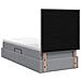 Letto con contenitore e materasso Grigio Chiaro 100 x 200 cm - Foto miniatura 9