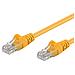 ICOC CCA6U-010-YE - Cavo di rete Patch CCA Cat. 6 Giallo UTP 1 m - Foto miniatura 1
