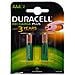 Blister 2 Pile Ricaricabili AAA Duracell 750 mAh - Foto miniatura 3