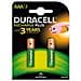 Blister 2 Pile Ricaricabili AAA Duracell 750 mAh - Foto miniatura 6