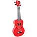 Ukulele Soprano Smile con Borsa Colore Rosso - Foto miniatura 1