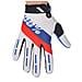 Guanti Mx Ridefit Honor Bianco Rosso Blu (xxl, Bianco) - Foto miniatura 1
