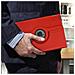 Custodia Ipad 9 2021 Ipad 8 2020 Ipad 7 2019 Supporto Regolabile 360° - Rosso - Foto miniatura 3