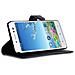 Custodia Compatibile Con Lenovo S90 In Nero Carbone - Coperchio Protettiva Con Chiusura Magnetica, Funzione Stand E Tasca Per Le Carte - Foto miniatura 4