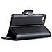 Custodia Compatibile Con Lenovo S90 In Nero Carbone - Coperchio Protettiva Con Chiusura Magnetica, Funzione Stand E Tasca Per Le Carte - Foto miniatura 7