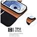 Custodia Compatibile Con Samsung Galaxy S3 Mini In Nero Grafite - Coperchio Protettiva Con Chiusura Magnetica, Funzione Stand E Tasca Per Le Carte - Foto miniatura 5
