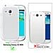 Custodia Compatibile Con Samsung Galaxy S3 Mini In Nero Grafite - Coperchio Protettiva Con Chiusura Magnetica, Funzione Stand E Tasca Per Le Carte - Foto miniatura 7